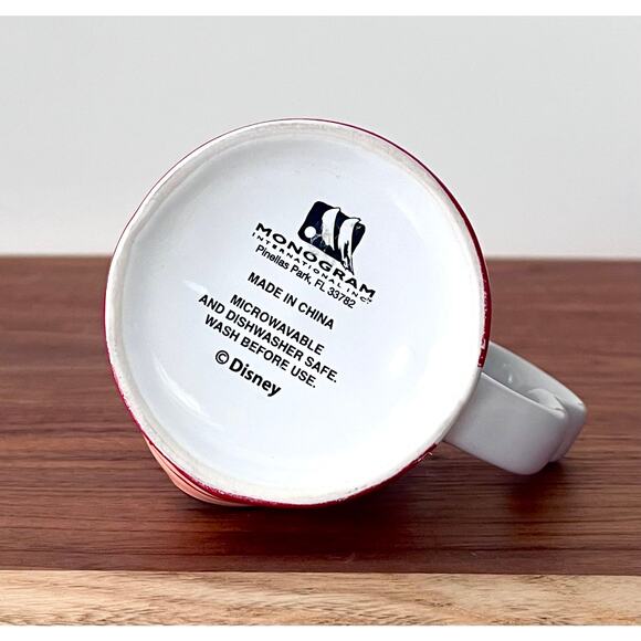 Mickey Mouse Ceramic Mug with a Half Mickey Icon Handle from the year 2000. - Picture 7 of 7